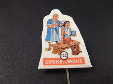 Suske en Wiske stripboek ( De kale kapper) 122